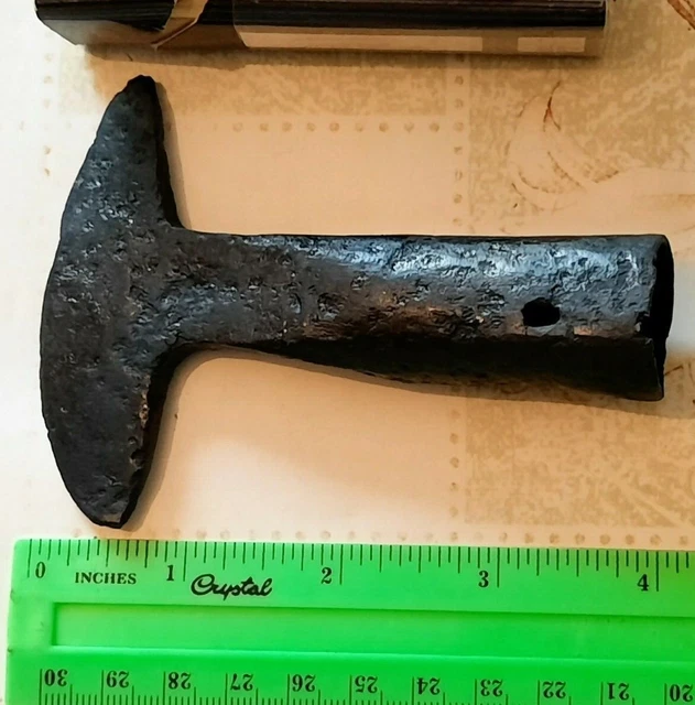 Vintage Spear Dart Axe antique Ancient Viking Artifact METAL DETECTING FIND 120g