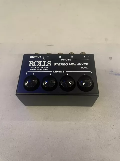 Rolls MX42 Stereo Mini Mixer