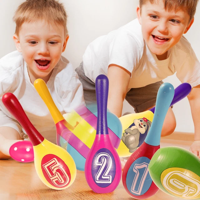 Acheter Jeu de quilles 6 quilles et 2 boules Acheter Jeu de quilles 6 quilles et 2 boules