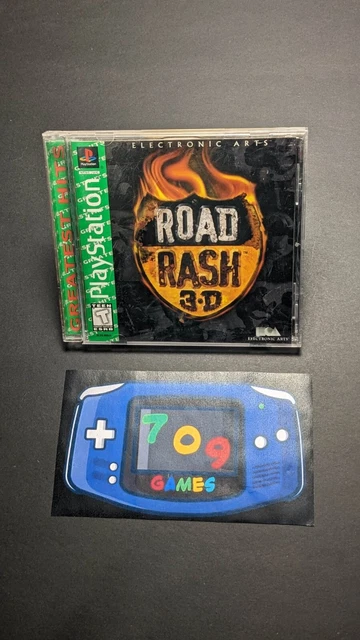 Road Rash Console ROAD RASH 3D (Sony PlayStation 1, 1998) PS1 CIB COMPLETE $24.99 ...