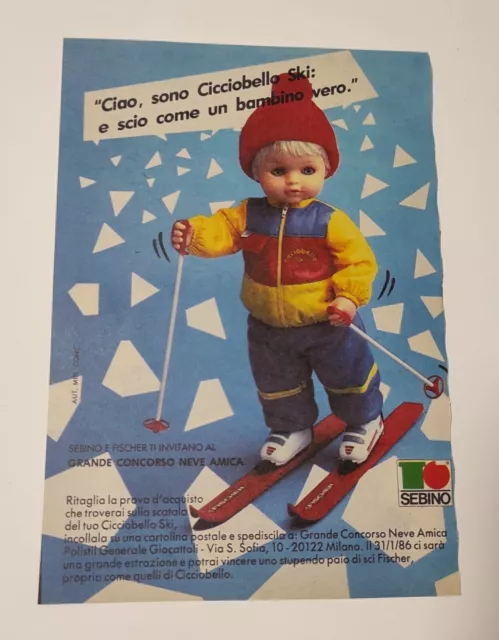 Cicciobello sci anni 80 shop