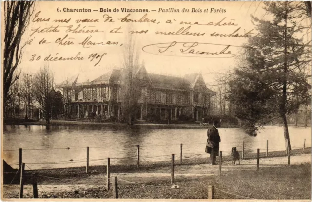 CPA AK Charenton Pavillon des Bois et Forets FRANCE (1282226)