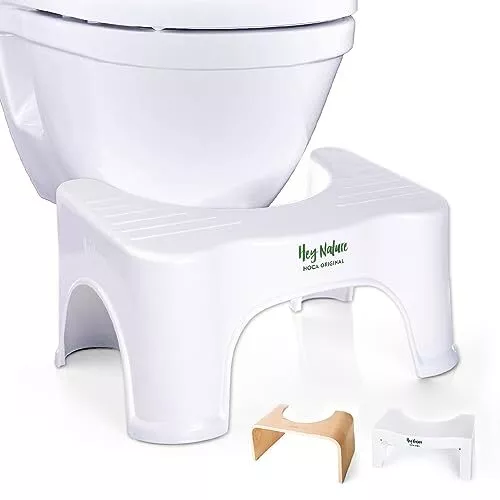 Hey Nature® HOCA medizinischer Toilettenhocker Erwachsene, Klohocker - Schnel...