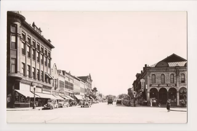 K-826 Northfield Minnesota Division Street Scene of Jesse James 1941 RPPC