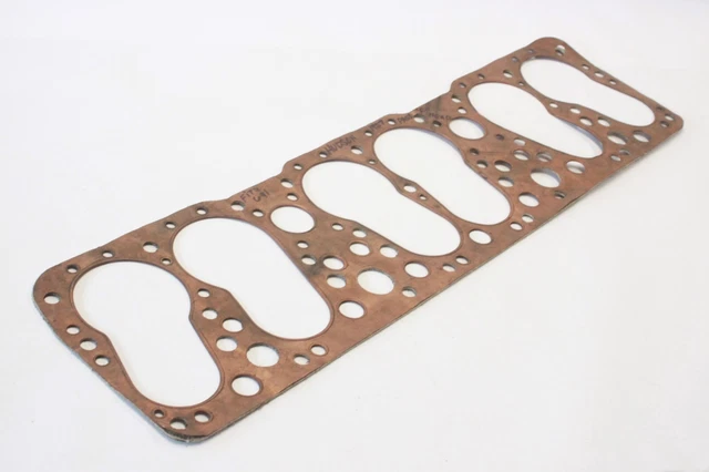NOS 1927 Hudson F-Head 6 Cylinder Engine Copper Head Gasket Fitz 691 McCord 5197