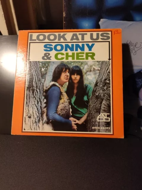 Sonny And Cher Look At Us LP 1965 ATCO Records
