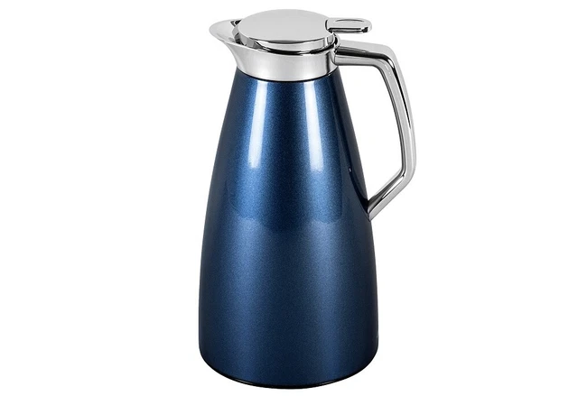EMSA HAUSRAT Isolierkanne Plaza Quick Tip 1l blau