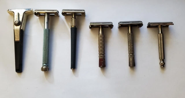 Vintage Gillette Safety Razor Lot