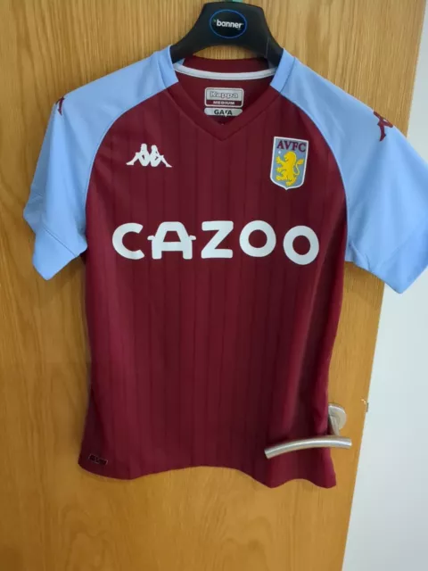 Aston Villa Ladies Junior T Shirt Size Medium