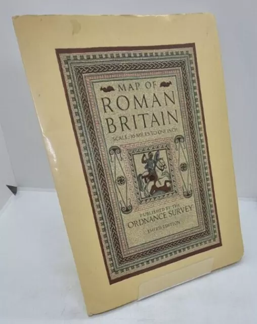 MAP OF ROMAN Britain, 3rd Edition, 1956, published by Ordnance Survey £10.00 PicClick UK