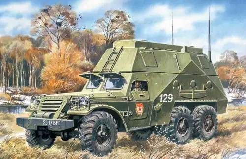 1/72 BTR-152S, Armoured Command Vehicle ICM 72511