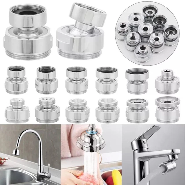 Neu Belüfteradapter Belüfteradapter Wasserhahnbelüfter Schwenkbelüfter