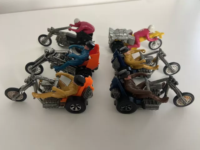 VINTAGE HOT WHEELS RRUMBLER RRRUMBLER SET. Drehmomenthacker, Umdrehung usw.