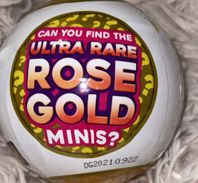 mini brands gold rush ball