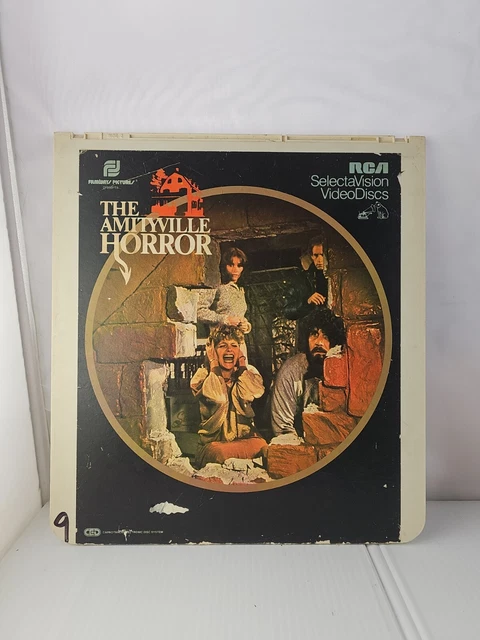 Vintage 1979 The Amityville Horror Movie CED RCA SelectaVision Video Disc