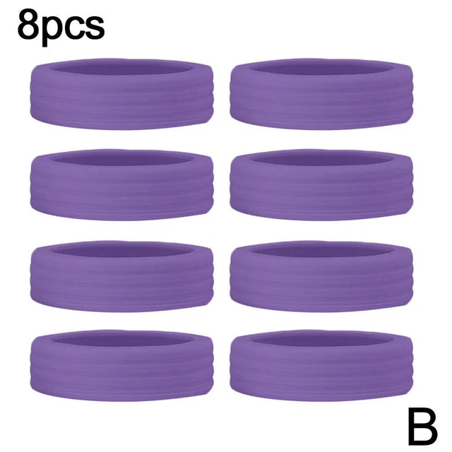 Purple Luggage Caster Shoes Wheel Luggage Color Luggage Wheel Protection Cove L9