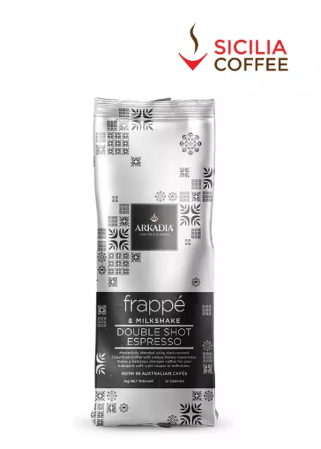 1kg Arkadia Frappe **Double Shot Espresso** Powder * Sicilia Coffee *