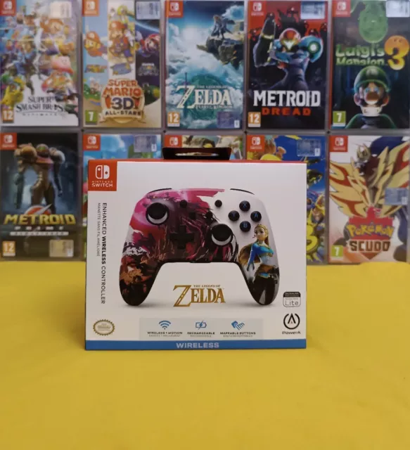 Zelda Pro Controller🔥Nintendo Switch 🔥Usa Import Raro🔥New Sealed