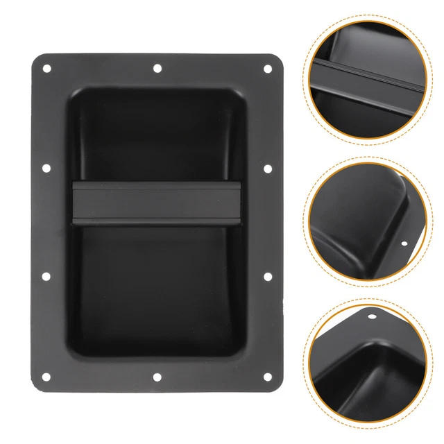 Lot De 4 Poignées Latérales Plastique Pour Haut-Parleur Audio - Poignées Encastrées De Remplacement