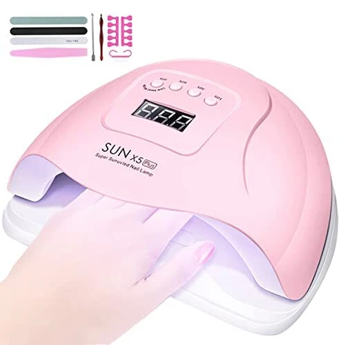 Lampe UV Sèche Ongles120W Séchoir à Ongles Professionnel Capteur Automatiquea...