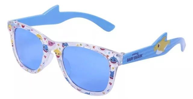 Baby Shark Kinder Sonnenbrille Motiv Haie Jungen Mädchen 100% UV-Schutz