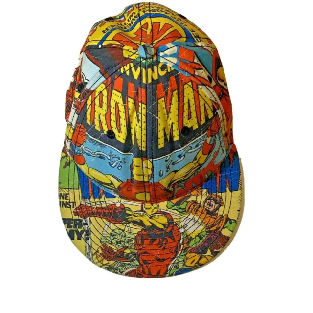 Iron Man Marvel Comics Baseball Cap/Hat approx 22" Circumference