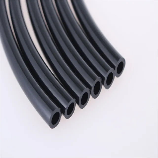 1M 12mm x 8mm polyurethane flexible hose PU hose Pneumatic fuel pipeline black