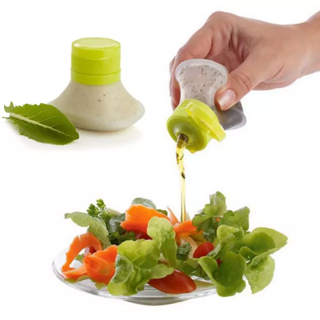 Portable Mini Salad Dressing Squeeze Bottle Kitchen Tools Outdoor Storage Bottle