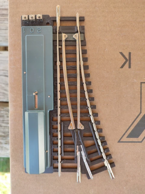 Aiguillage Hornby Meccano EPR2 - Voie O - Droit Et Gauche - Occasion TB