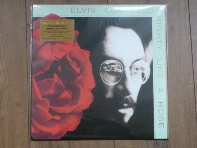 Elvis Costello - Mighty Like A Rose  Gold Vinyl   Ltd Edt Of 2,500   Low Number