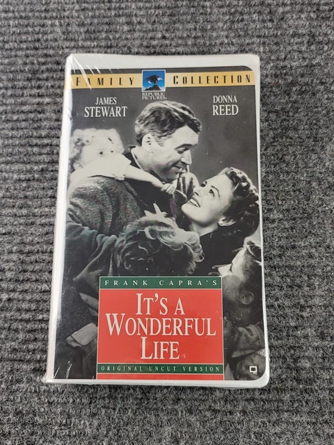 Its a Wonderful Life (VHS 1986)  New colorized version | James Stewart main image 1