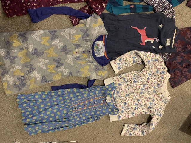 Eighteen Piece Huge Girls Age 8-9 Fat Face Mainly Dress Clothes bundle. 7