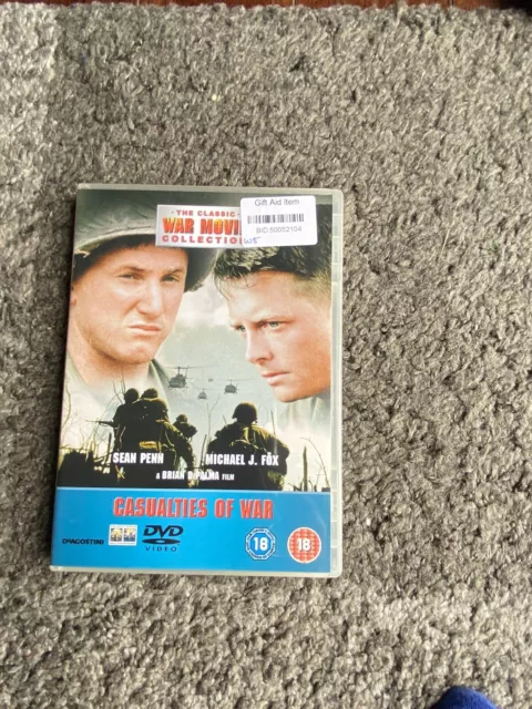 Casualties of War DVD (2002) Michael J. Fox, De Palma (DIR) cert 18 free p&p