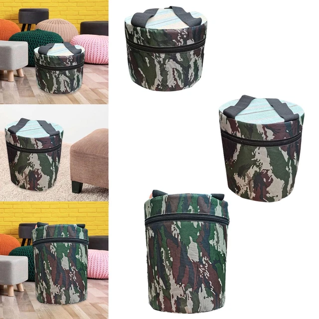Coussin de tabouret pliable | Coussin de tabouret rond