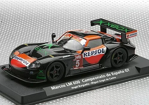 FLY A28 MARCOS LM 600 - Spanish GT Championship 2001 SLOT CAR 1/32
