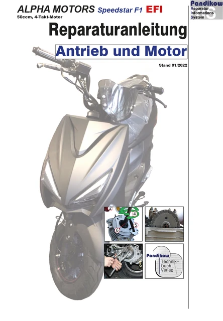 REPARATURANLEITUNG RIS ALPHA Motors Speedstar FI 50 EFI, Euro 5 ...