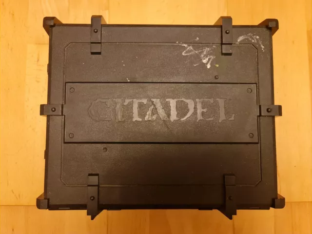 Citadel Skirmish Figure Case Used With Foam Warhammer Games Workshop Carry Box