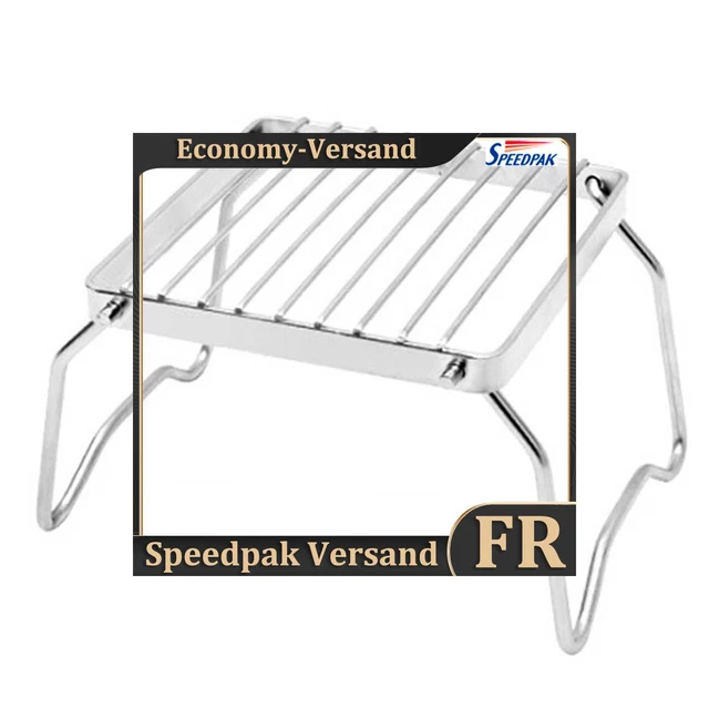 Gas Stove Stand Rack Lightweight & Stainless Steel Mini Foldable Stove Bracket H