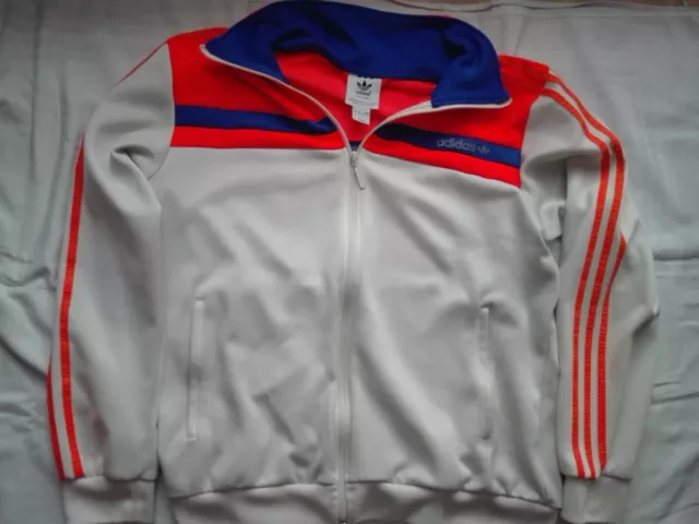 adidas jacke xl herren, freizeitjacke , joggingjacke , weiß orange