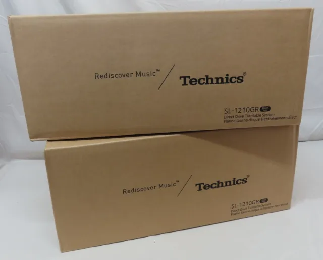 NEW - Technics SL-1210GR Turntable - 1210 Turntable Sealed In Box
