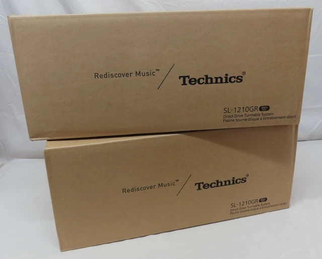 NEW - Technics SL-1210GR Turntable - 1210 Turntable Sealed In Box