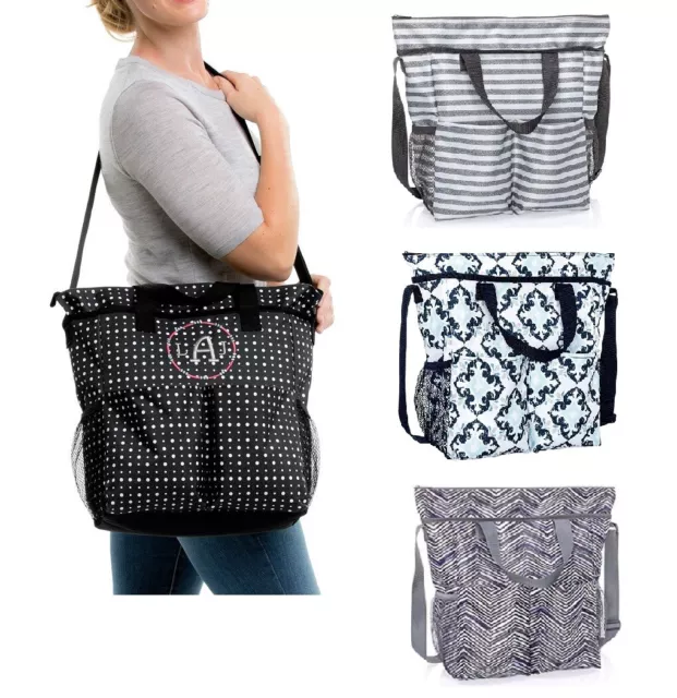 Thirty One Gym Diaper Crossbody Organizing Utility Beach Tote Bag Zip 31 gift