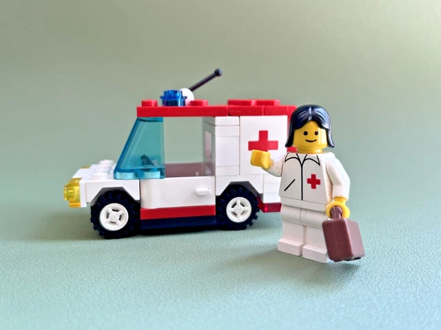 LEGO CLASSIC TOWN RED CROSS 100 Complete 6523 Vintage 1987 Ambulance EUR 11 87 PicClick IT