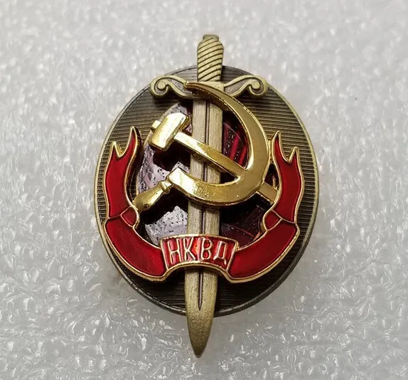 Soviet Russian Honored Worker of the NKVD Award Badge Military Order Medal USSR