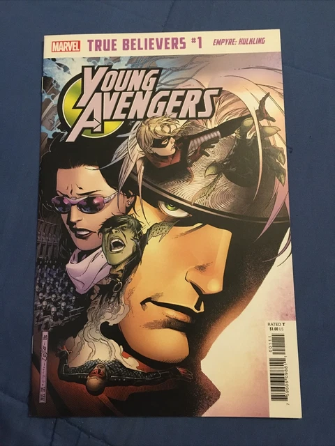 TRUE BELIEVERS EMPYRE HULKLING 1 REPRINTS YOUNG AVENGERS #11 MCU Marvel Comics