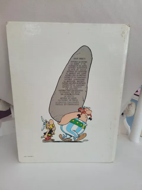 OBELIX ET COMPAGNIE 1976 1. Belgische Ausgabe Dargaud Hardcover Asterix Buch EO 2