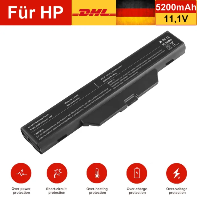 Akku Für HP Compaq 615 6720s 6730s 6735s 6820s 550 610 HSTNN-IB52 451085-141