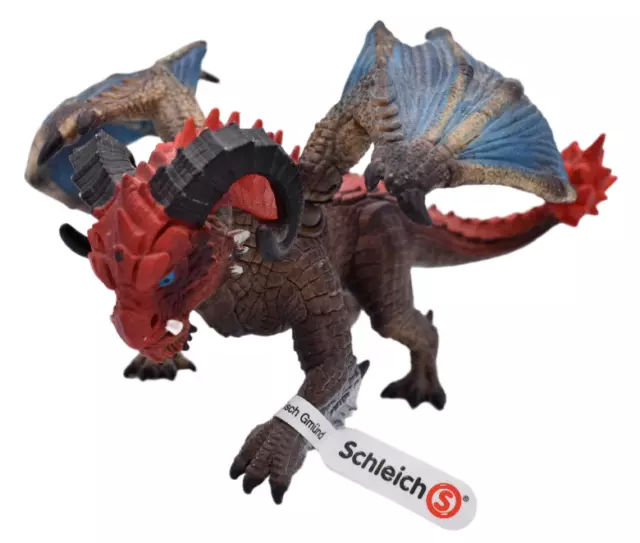 Schleich 70511 Drache Rammbock Eldrador Monster Drachen 2014 - mit Fähnchen