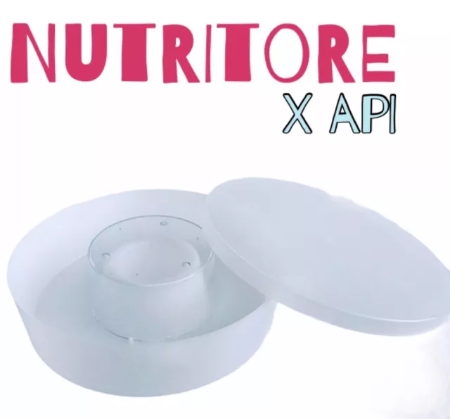 NUTRITORE Api Apicoltura Cilindrico Nutritori coprifavo Arnia candito sciroppo