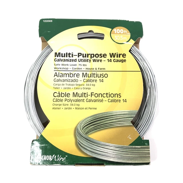Anchor Wire Multi Purpose 14 Gauge Wire 100 Feet 122065